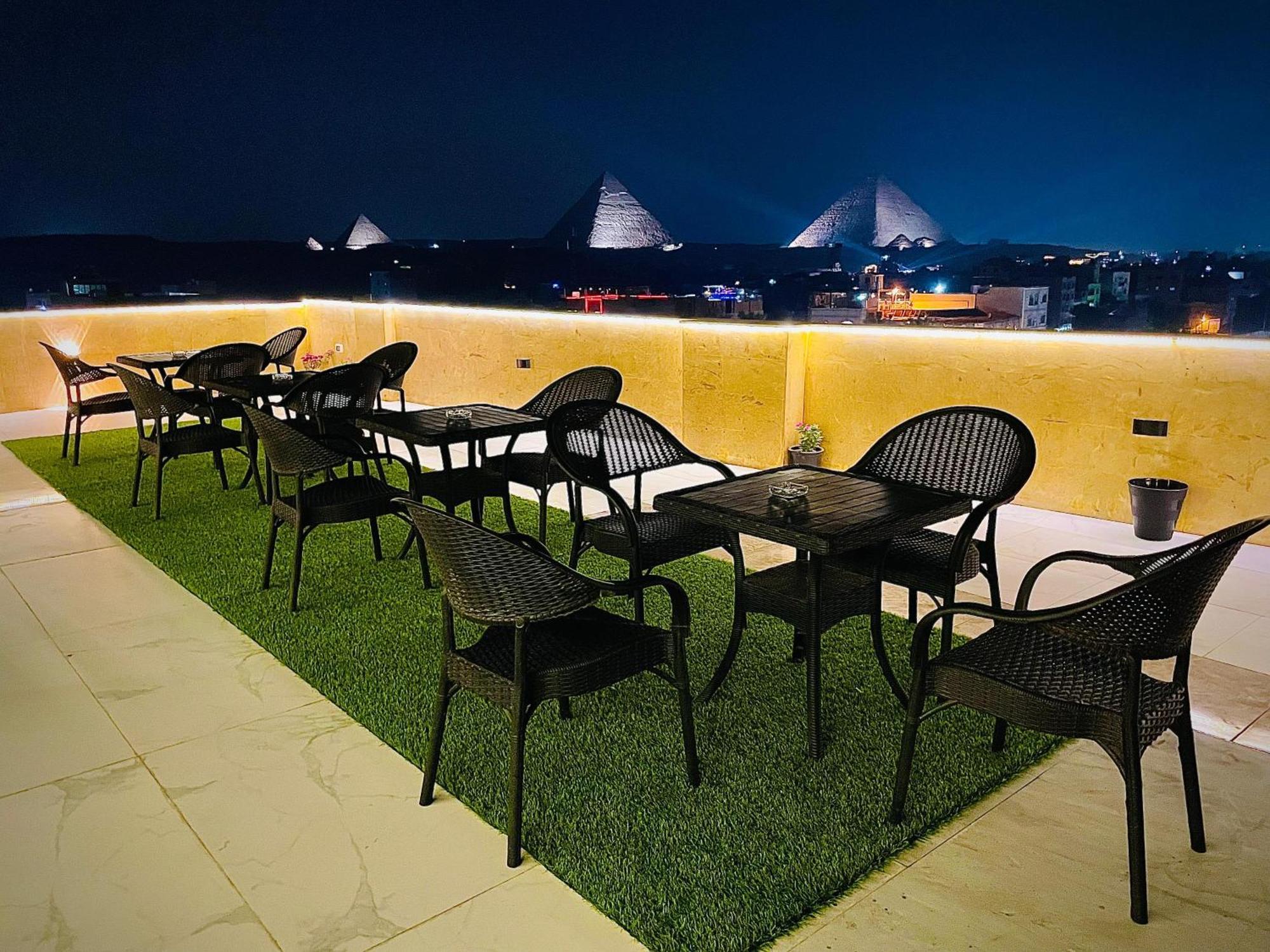 Palm Pyramids View Inn Kafret el-Gabal المظهر الخارجي الصورة